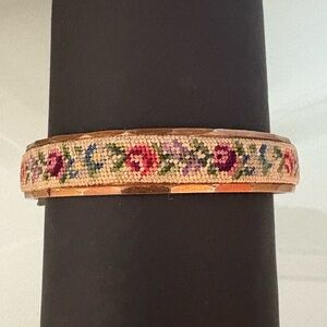 Vintage tapestry bangle